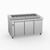 Thermaster Three Door Deluxe Pizza Prep Bench PWB150