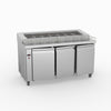 Thermaster Three Door Deluxe Pizza Prep Bench PWB150