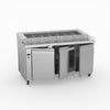 Thermaster Three Door Deluxe Pizza Prep Bench PWB150