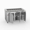 Thermaster Three Door Deluxe Pizza Prep Bench PWB150