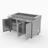 Thermaster Three Door Deluxe Pizza Prep Bench PWB150