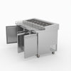 Thermaster Three Door Deluxe Pizza Prep Bench PWB150
