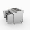 Thermaster Three Door Deluxe Pizza Prep Bench PWB150