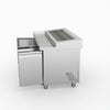 Thermaster Three Door Deluxe Pizza Prep Bench PWB150