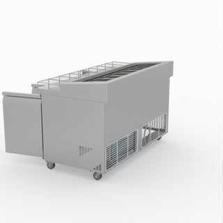 Thermaster Three Door Deluxe Pizza Prep Bench PWB150