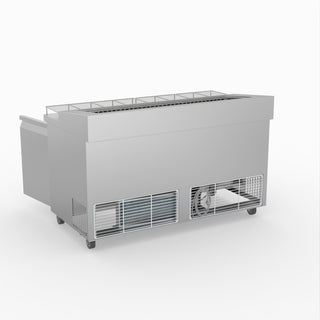 Thermaster Three Door Deluxe Pizza Prep Bench PWB150