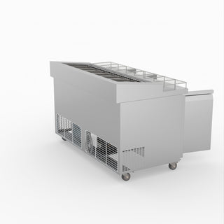 Thermaster Three Door Deluxe Pizza Prep Bench PWB150