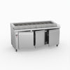 Thermaster Three Door Deluxe Pizza Prep Bench PWB180