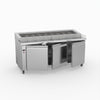 Thermaster Three Door Deluxe Pizza Prep Bench PWB180