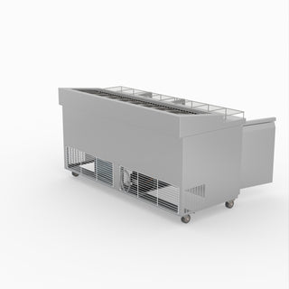 Thermaster Three Door Deluxe Pizza Prep Bench PWB180