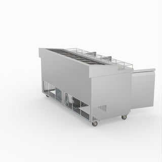 Thermaster Three Door Deluxe Pizza Prep Bench PWB180