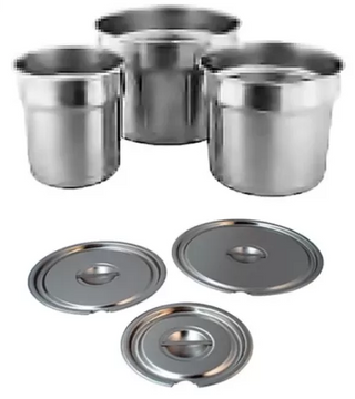 Hatco optional Pan Inserts & Lids to suit HWB-11QTD - 10.4L (11 Quart) - 11QT-Pan&Lid