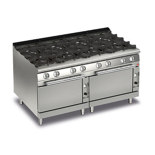 Baron 8 Burner Gas Cook Top With 2 Gas Ovens Q70PCF/G1605