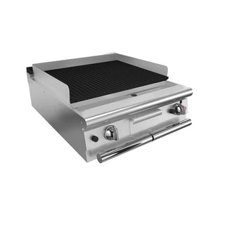 Baron 2 Burner Gas Lava Rock Chargrill Q70SGL/G803