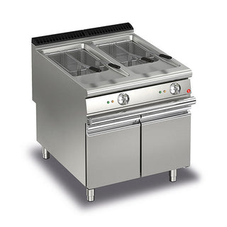 Baron 23+23L Double Basin Gas Deep Fryer Q90FRI/G823
