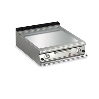 Gas Fry Top With Smooth Chrome Plate And Thermostat Control - Q90FTT- Baron SI-Q90FTT/G605