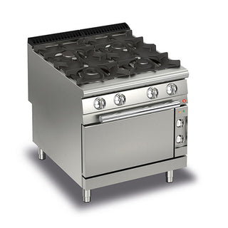 Baron 4 Burner Gas Cook Top With Electric Oven Q90PCF/GE8005