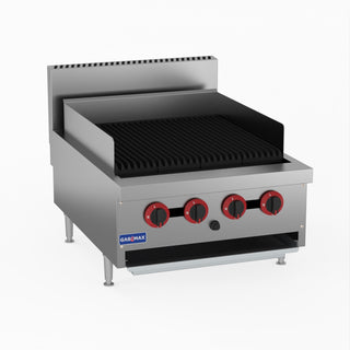 Natural Gas 4 Burner Char Grill Top - GasMax QR-24E