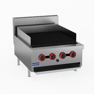 Natural Gas 4 Burner Char Grill Top - GasMax QR-24E