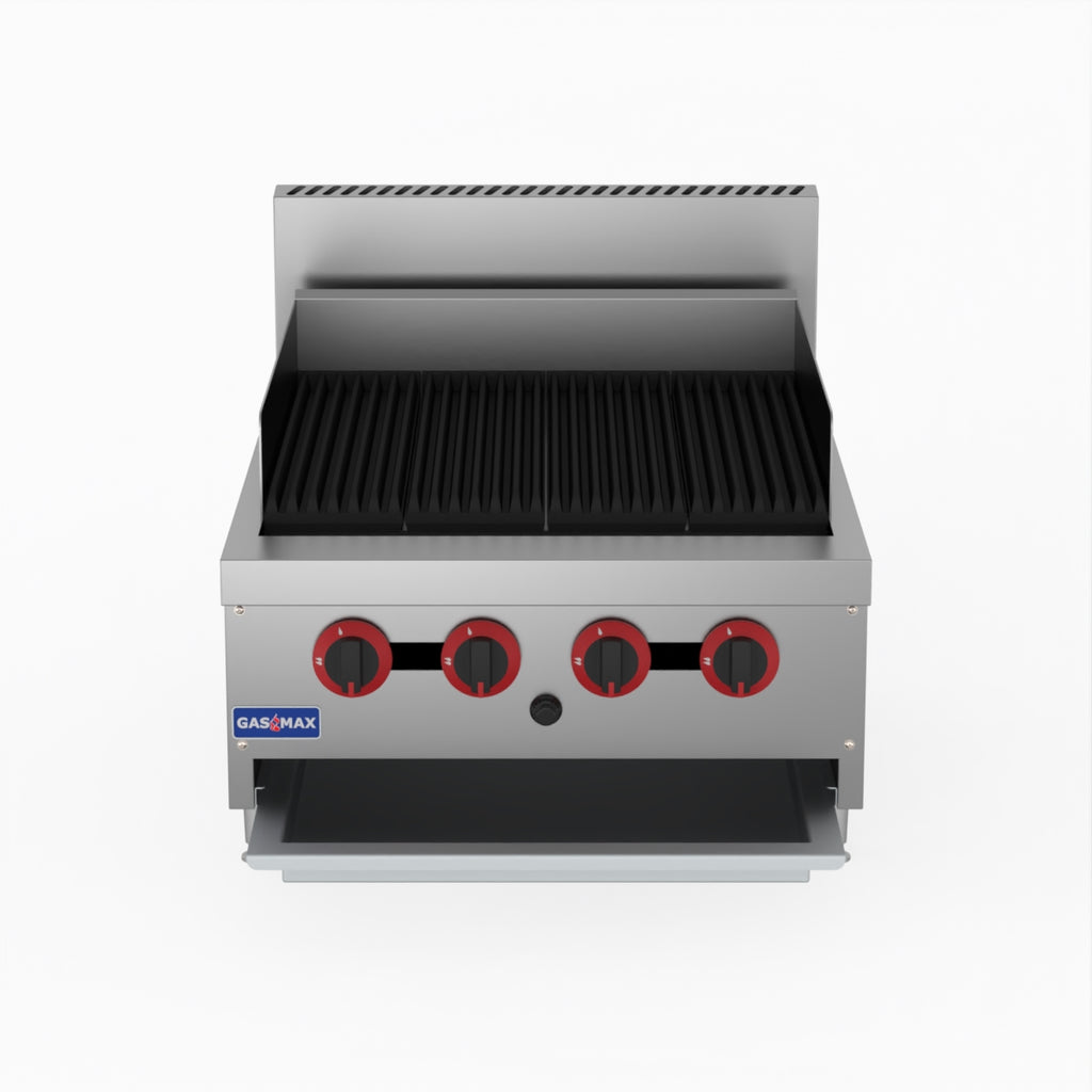 GasMAX Natural Gas 4 Burner Char Grill Top QR-24E