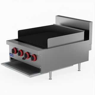 Natural Gas 4 Burner Char Grill Top - GasMax QR-24E