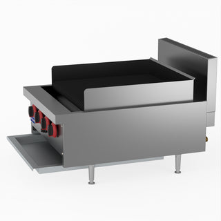 Natural Gas 4 Burner Char Grill Top - GasMax QR-24E