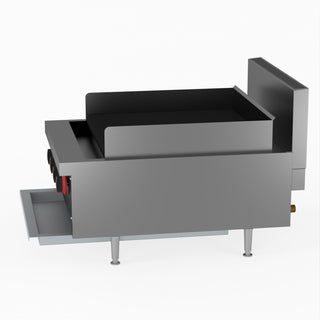 Natural Gas 4 Burner Char Grill Top - GasMax QR-24E