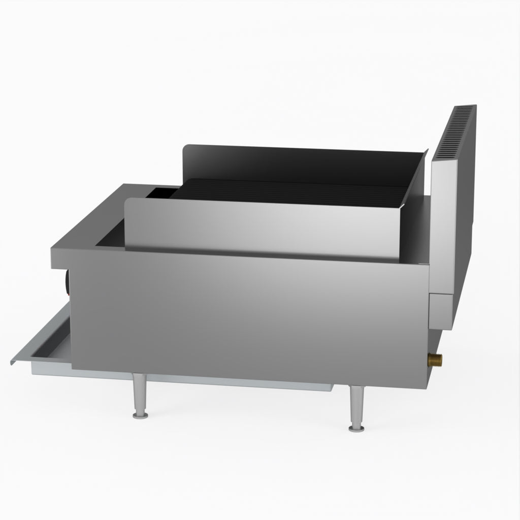 GasMAX Natural Gas 4 Burner Char Grill Top QR-24E