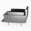 GasMAX Lpg Gas 4 Burner Char Grill Top QR-24ELPG