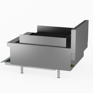 Natural Gas 4 Burner Char Grill Top - GasMax QR-24E