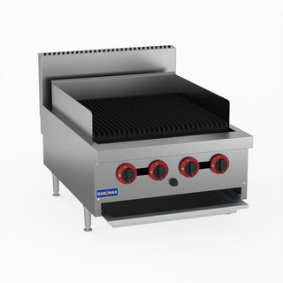 Natural Gas 4 Burner Char Grill Top - GasMax QR-24E