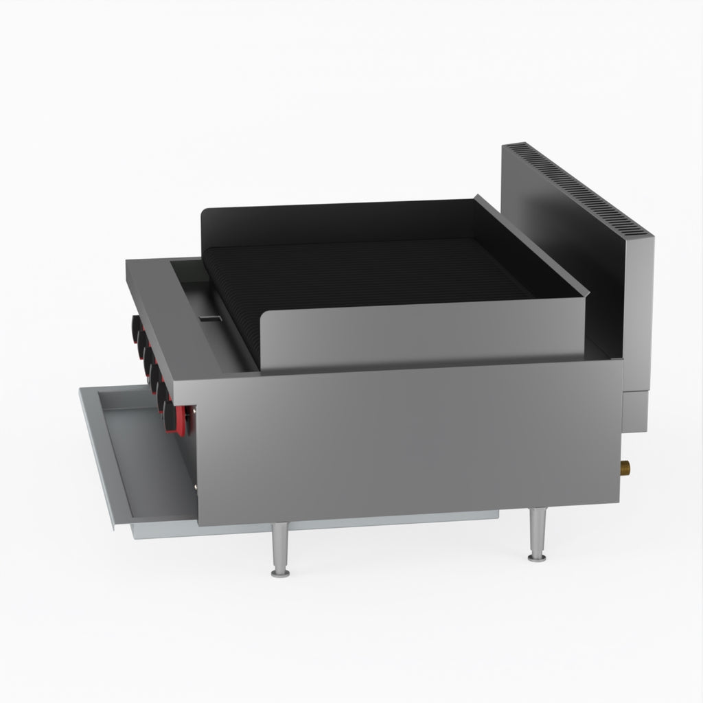 GasMAX Lpg Gas 6 Burner Char Grill Top - QR-36ELPG