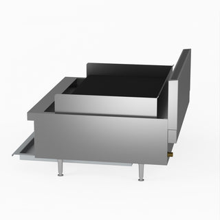 Natural Gas 6 Burner Char Grill Top - GasMax QR-36E