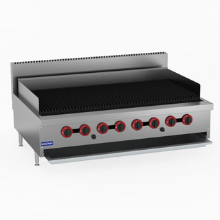 Natural Gas 8 Burner Char Grill Top - GasMax QR-48ELPG