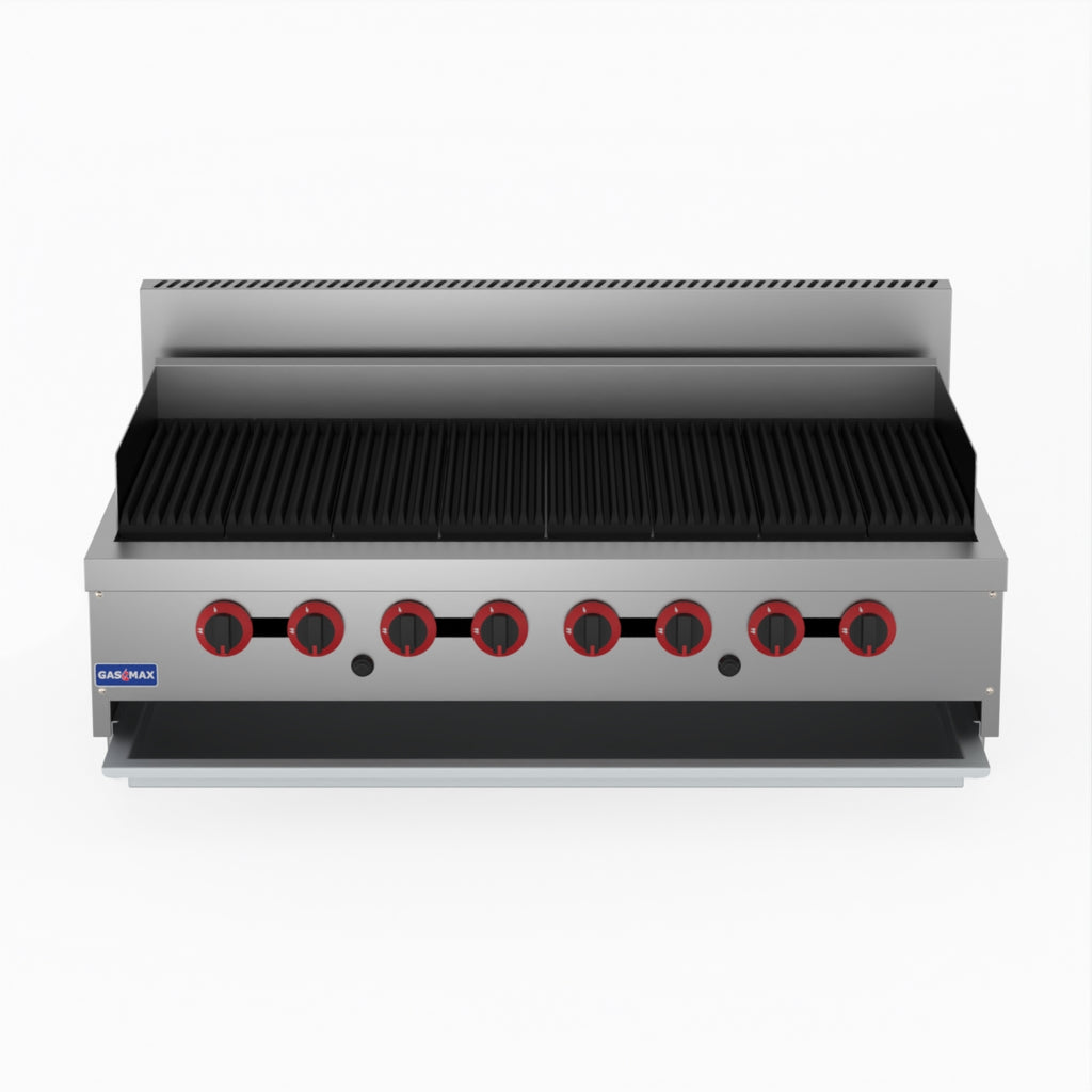 GasMAX Natural Gas 8 Burner Char Grill Top QR-48E