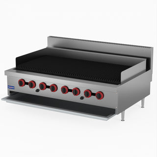 Natural Gas 8 Burner Char Grill Top - GasMax QR-48E