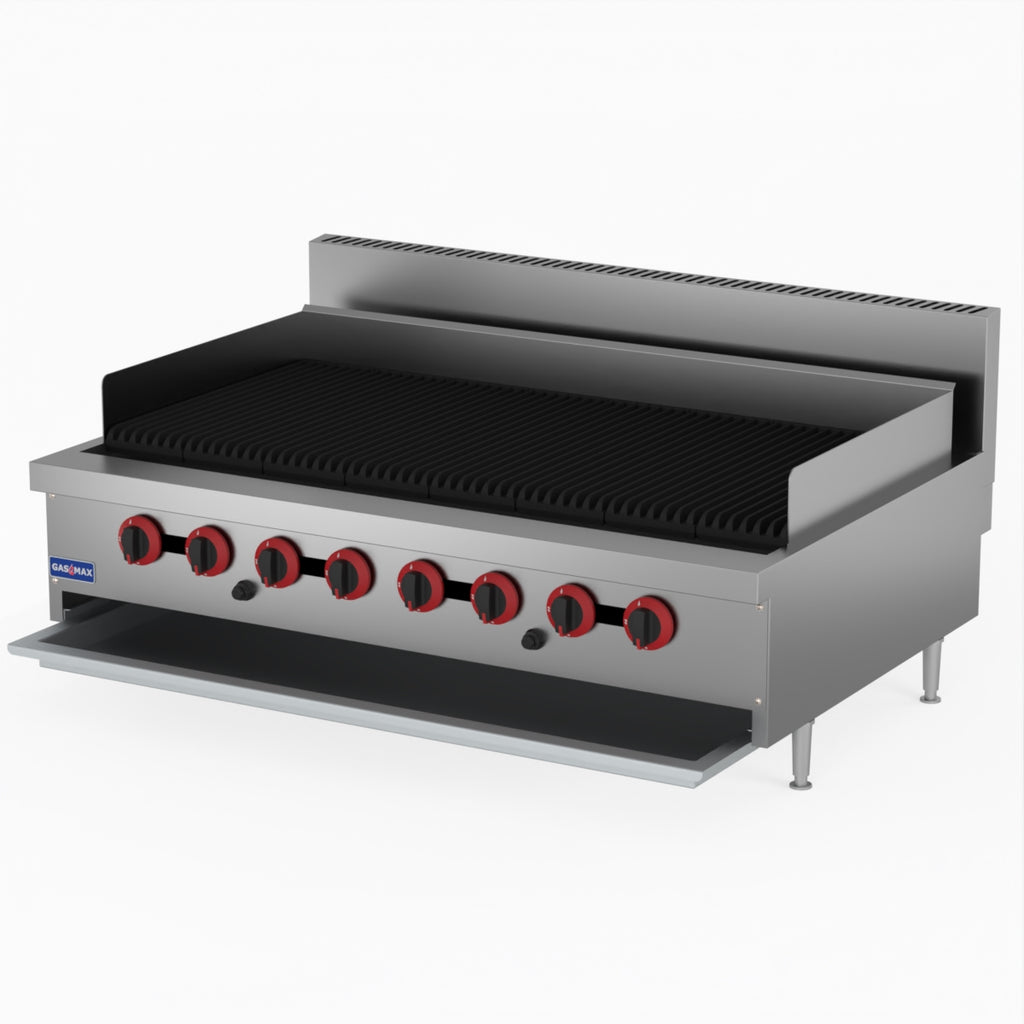 GasMAX Lpg 8 Burner Char Grill Top - QR-48ELPG