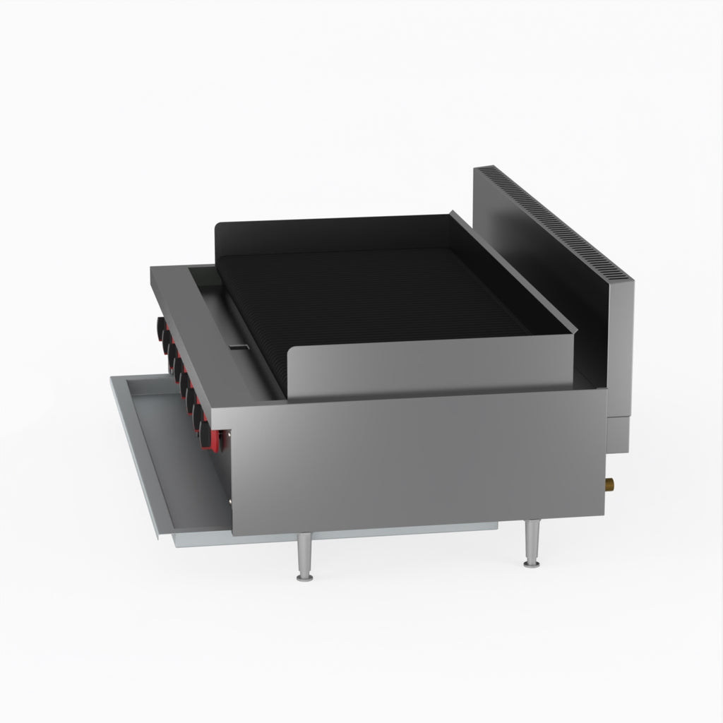 GasMAX Lpg 8 Burner Char Grill Top - QR-48ELPG