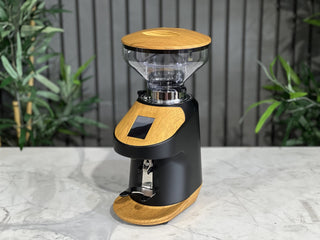 Quamar Nemo-Q Electronic Grinder Black & Timber - Brand New