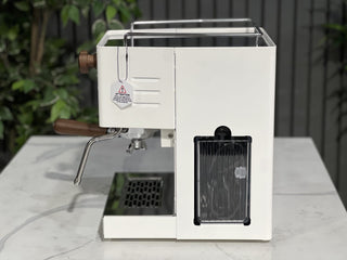 Quick Mill Pippa Tank - 1 Group White & Timber - Brand New