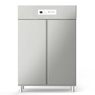 Polaris 1298L Capacity Two Stainless-Steel Door Freezer Cabinet | Self Contained | -15°C To -25°C R140BT