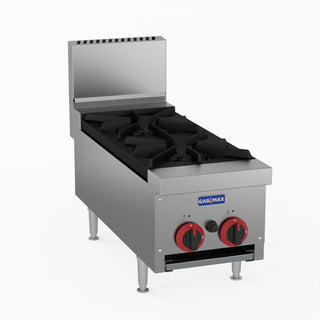 Gas Cook Top 2 Burner With Flame Failure- - GasMax RB-2E