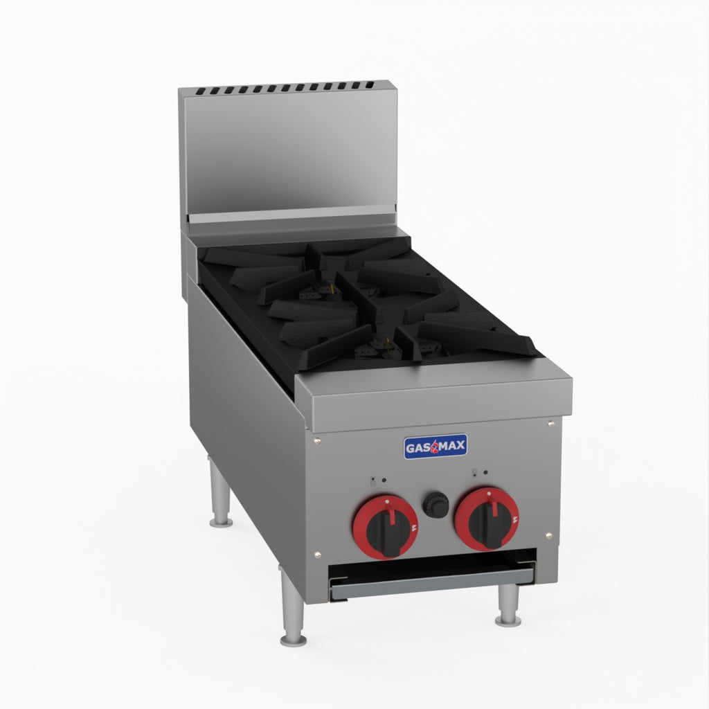 GasMAX Gas 2 Burner Cook Top - RB-2E