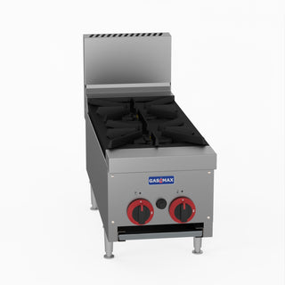 Gas Cook Top 2 Burner With Flame Failure- - GasMax RB-2E