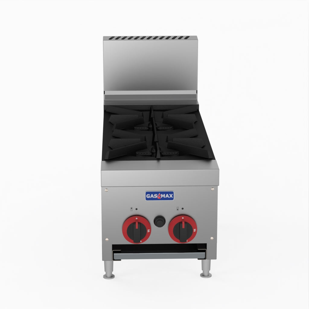 GasMAX Gas 2 Burner Cook Top - RB-2E