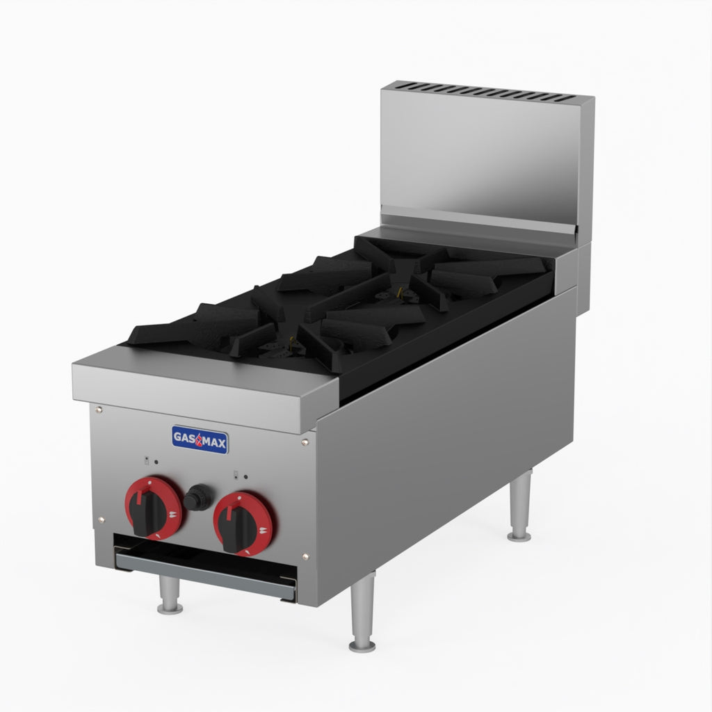 GasMAX Gas 2 Burner Cook Top - RB-2E