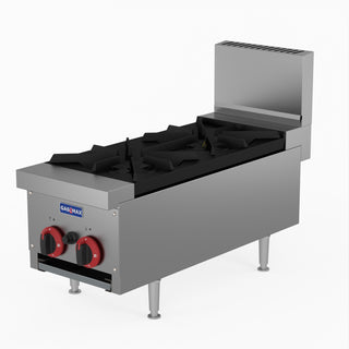 Gas Cook Top 2 Burner With Flame Failure- - GasMax RB-2E