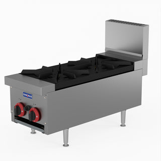 Gas Cook Top 2 Burner With Flame Failure- - GasMax RB-2E