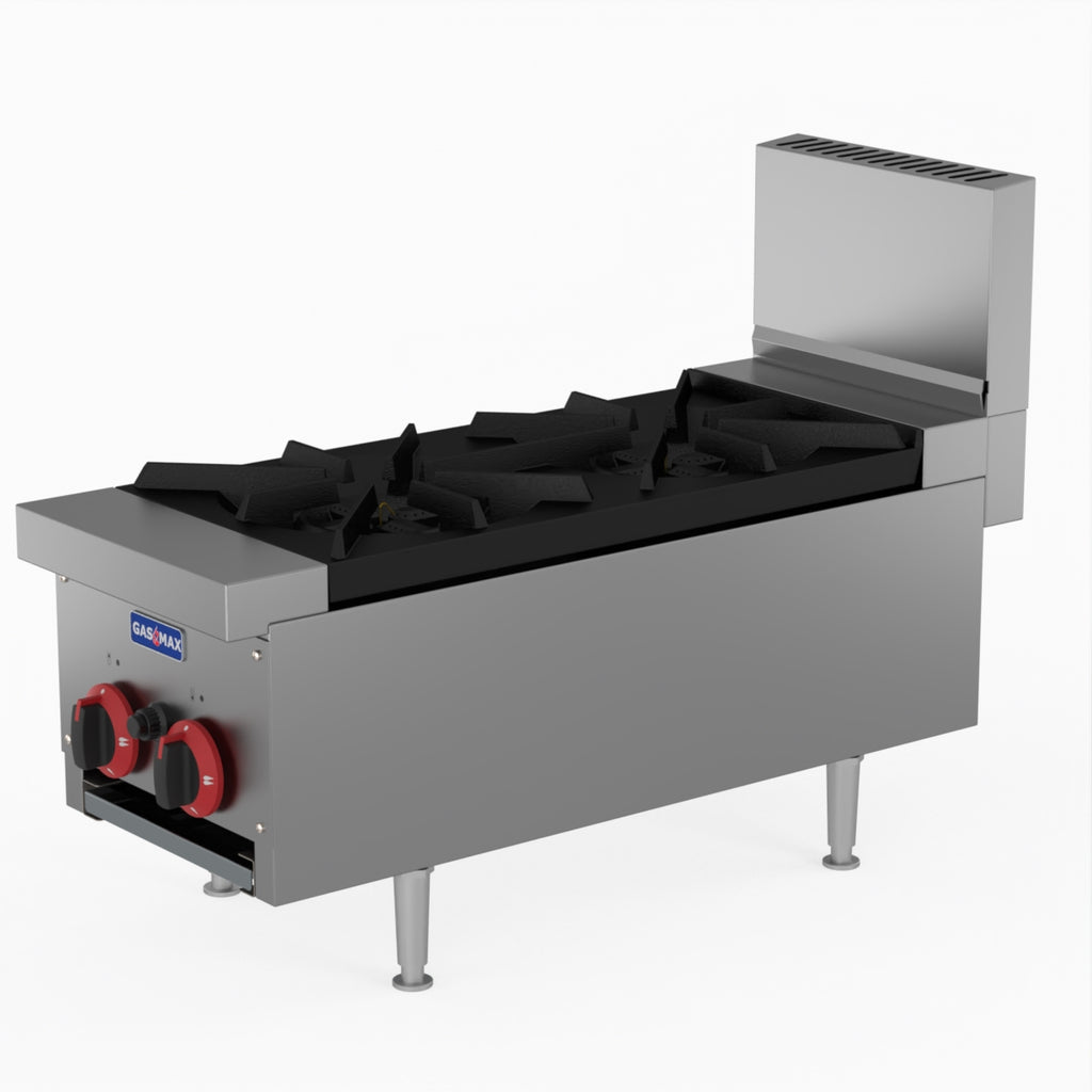 GasMAX Gas 2 Burner Cook Top - RB-2E