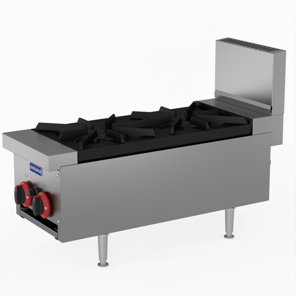 GasMAX Gas 2 Burner Cook Top - RB-2E